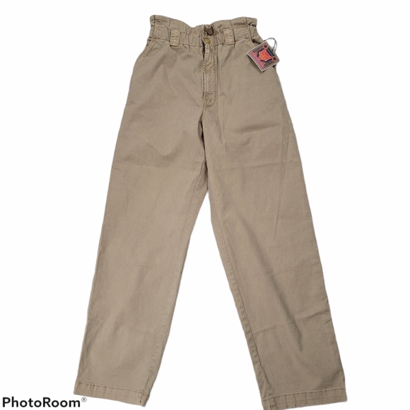 Mother The Yoyo Ruffle Greaser Paperbag Pants - Picture 4 of 12